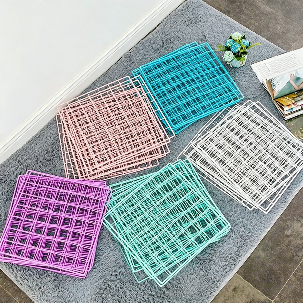 Pastel Color 30CM Square Wire  - Photography Lighting Grid 评论和价格