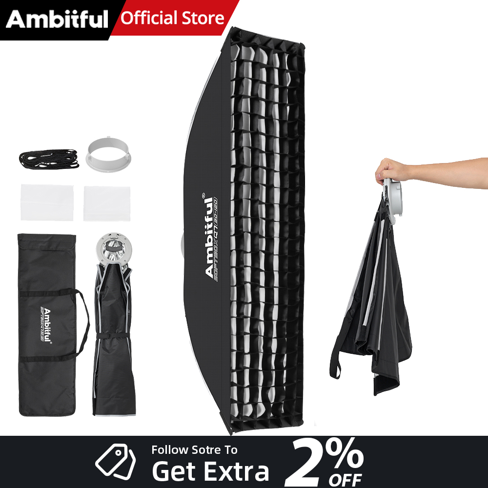 AMBITFUL Q7-II 30*120cm Bowens - Photography Lighting Grid 评论和价格