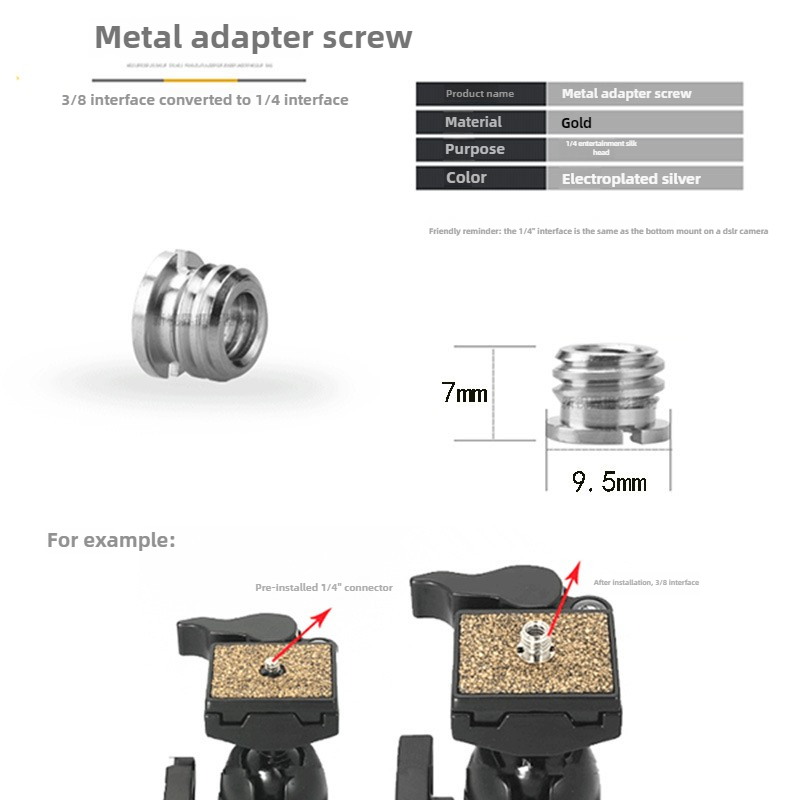10PCS ﻿ Universal Camera Adapt - Photography Video Lighting Kit With Adjustable Tripod Stand 评论和价格